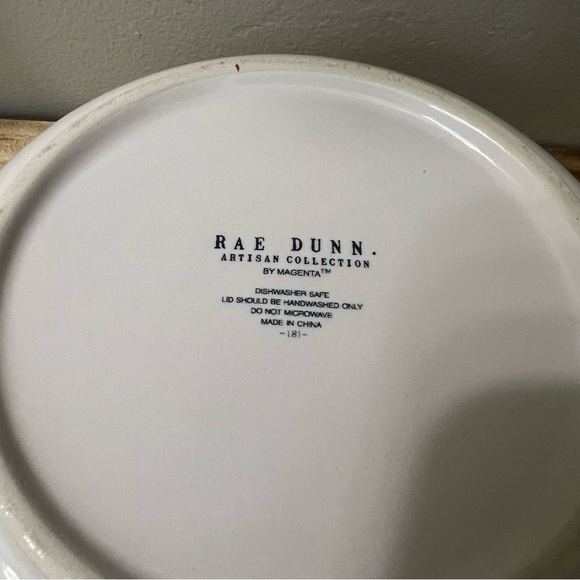 Rae Dunn White Ceramic 3 Piece Kitchen Stacking Canister Set Coffee Tea Sugar - Picture 8 of 11